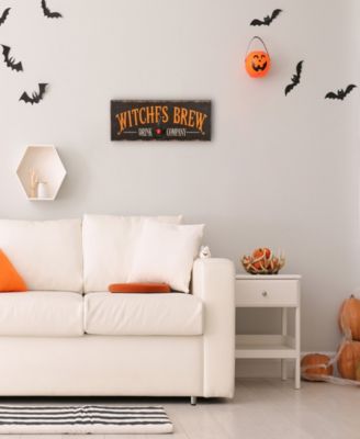 24" Halloween 'Witches Brew' Wall Sign