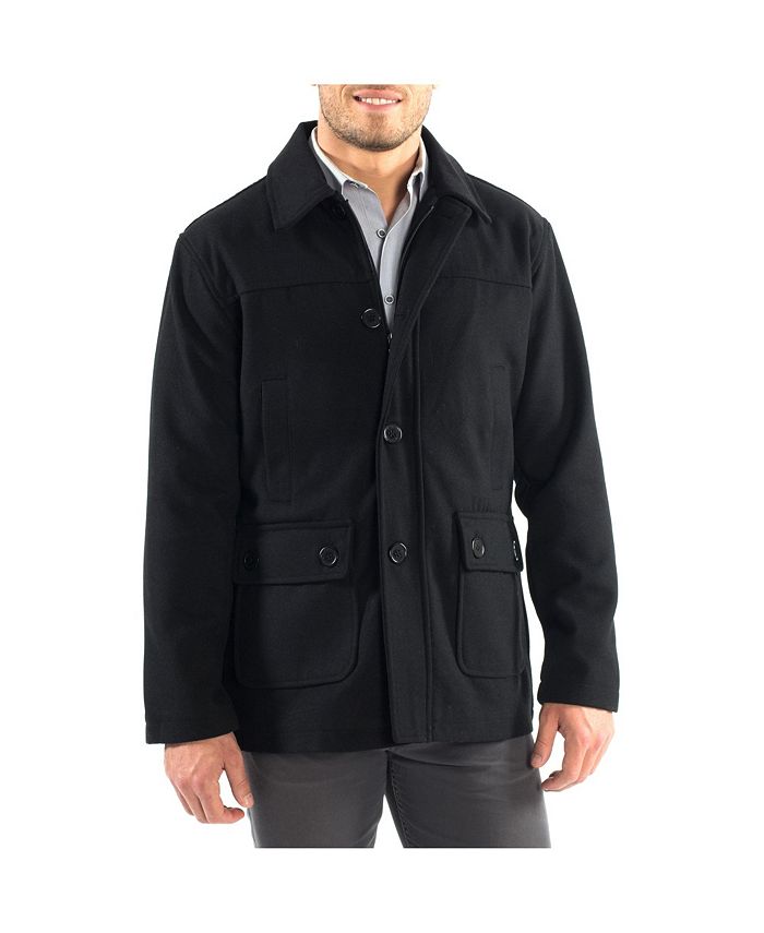 Mens wool sales barn coat