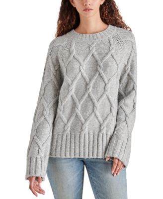 Steve Madden - Women's Micah Chunky Cable-Knit Sweater