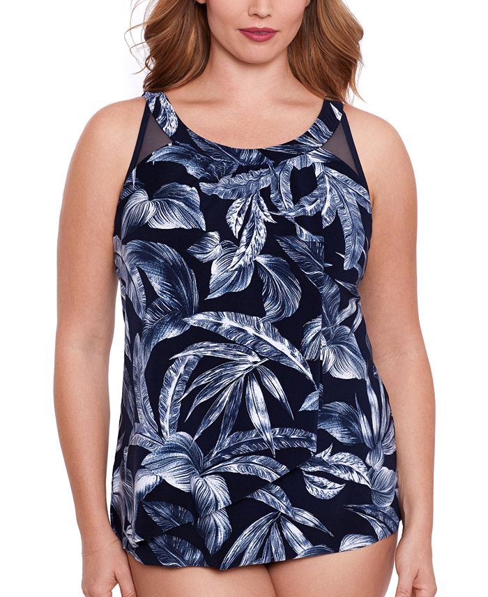 Macy's miraclesuit plus size top