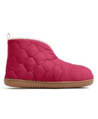 Women's Warm Up Bootie House Shoe Boot Slipper