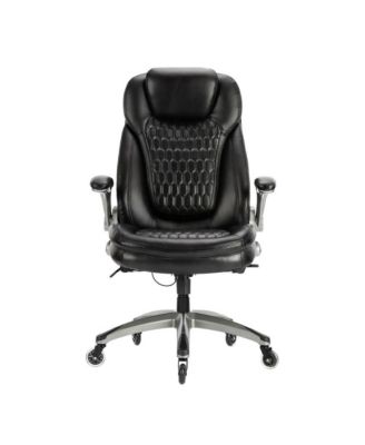Ergonomic Executive Office Chair with Rubber Wheels