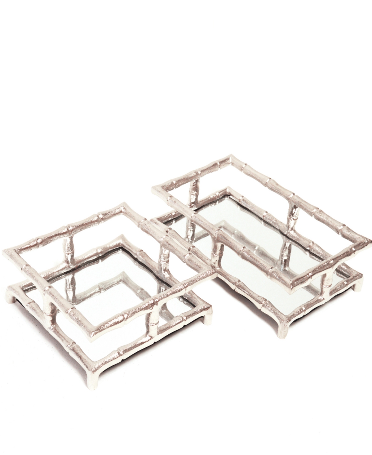 8 Oak Lane Metal Napkin Tray In Silver