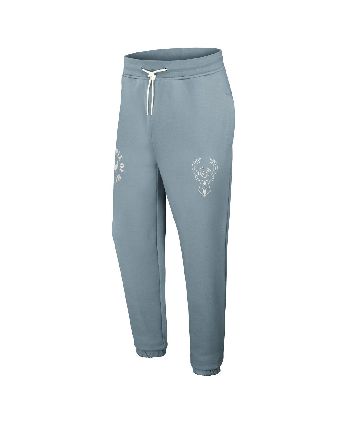 Men's Nba x StapleMilwaukee Bucks Plush Sweatpants - Mint