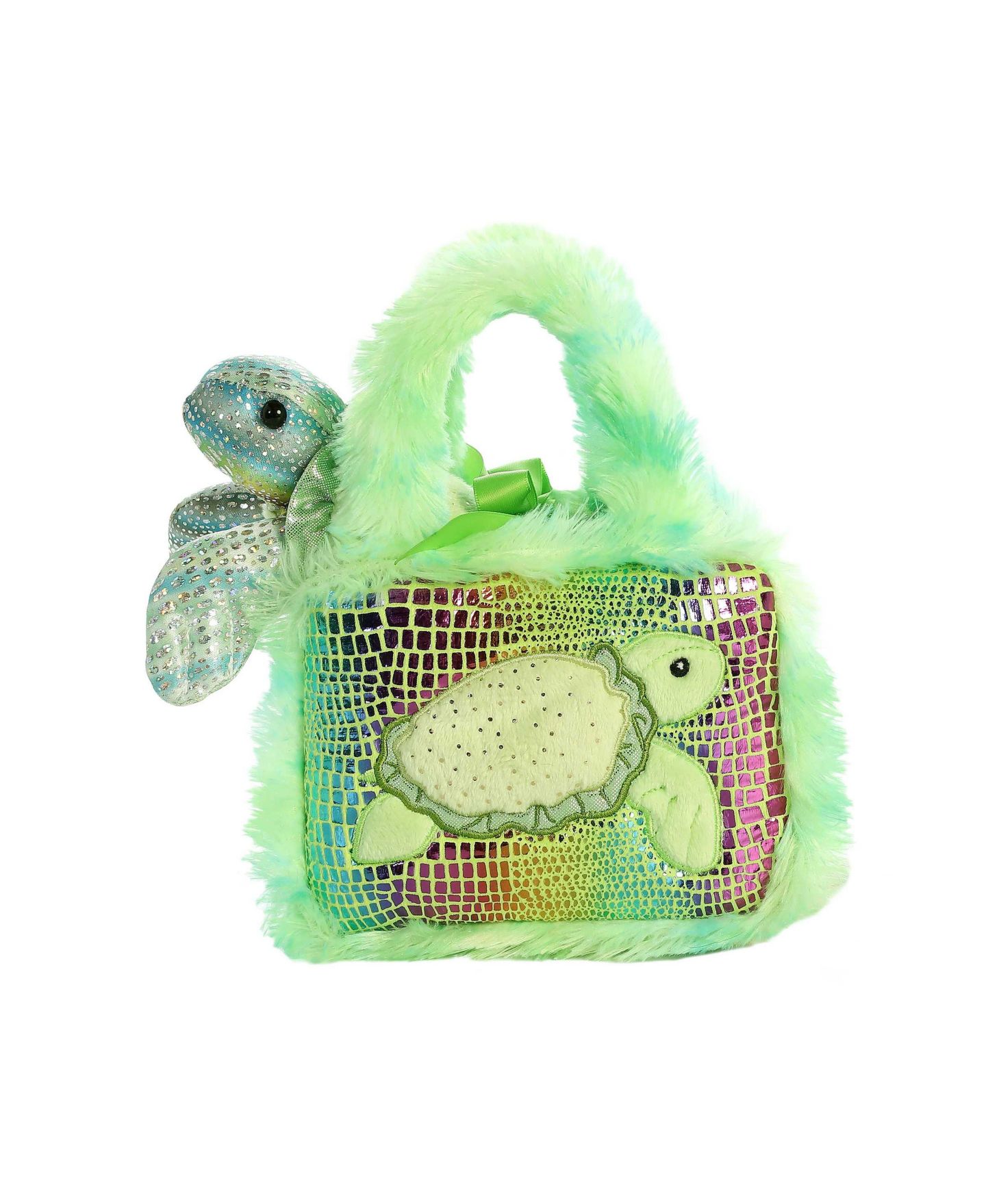 Детские мягкие игрушки Aurora Fancy Pals Sea Turtle 7" Plush, 2-Piece Set — фото 4