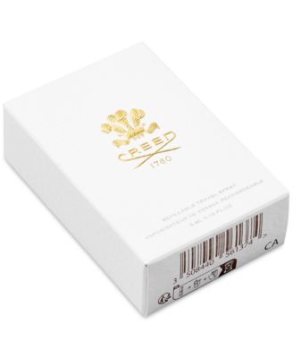 Leather Refillable Travel Atomizer Beige, 0.16 oz.