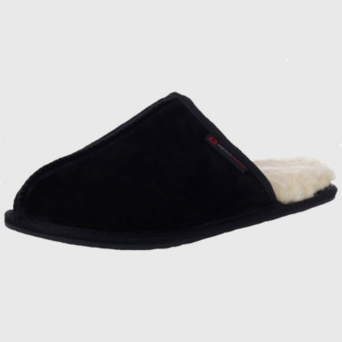 Мужские Alpine Swiss Men's Microsuede Memory Foam Scuff Slippers Comfort Slip On Shoes