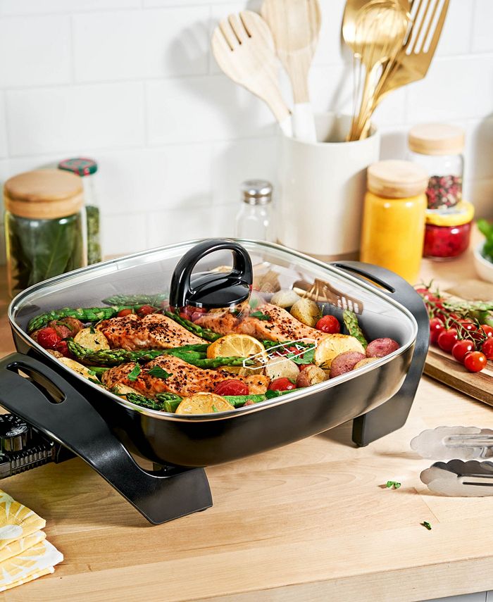 Bella 12”x12” Electric Skillet Macy's