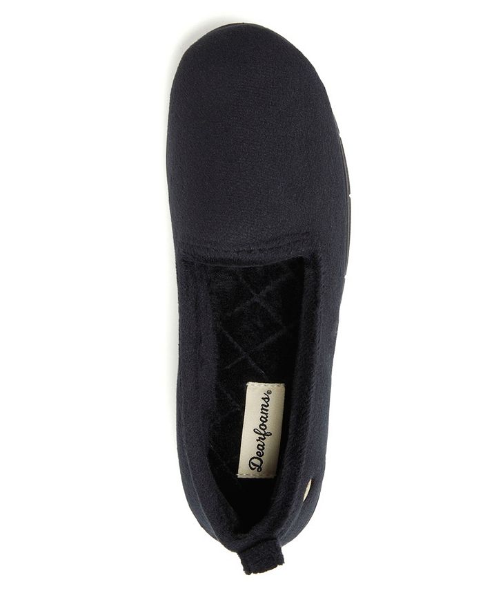 Dearfoams Women's Rachel Velour Closed Back Loafer Macy's