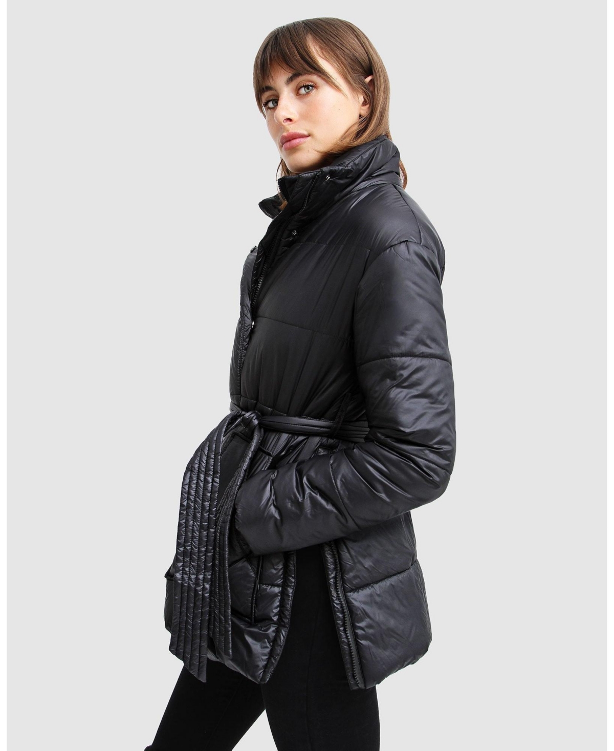Belle & Bloom Women's Moonrise Belted Puffer Jacket