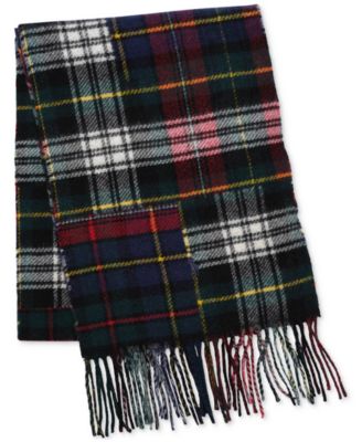 Men's Patchwork Tartan Muffler