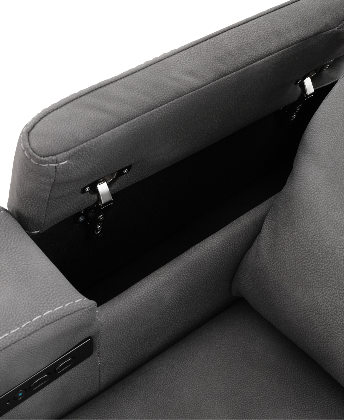 Greymel Zero Gravity Fabric Chair with Power Headrest, Created for Macy's