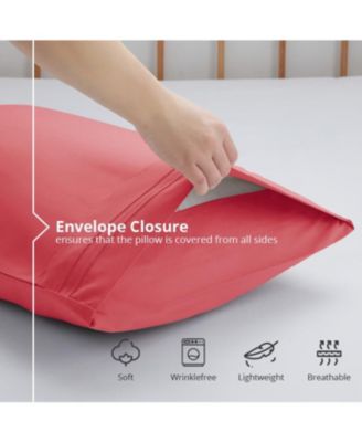 Ultra Soft Hypoallergenic Pillowcase Set - Standard - 2 Pack