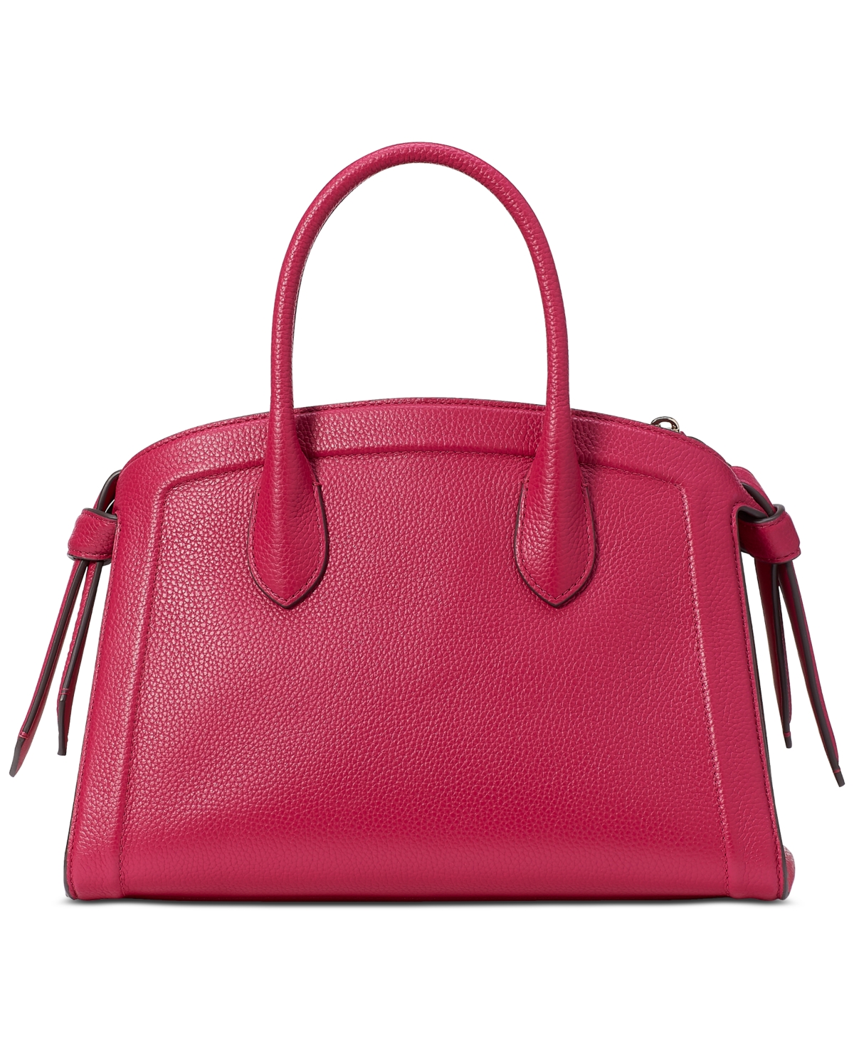 kate spade new york Knott Colorblocked Pebbled Leather Small Zip Top Satchel