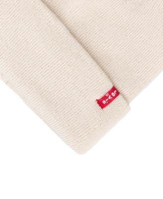 Men's Stocking Stuffer Gift Ready Red Tab Beanie 