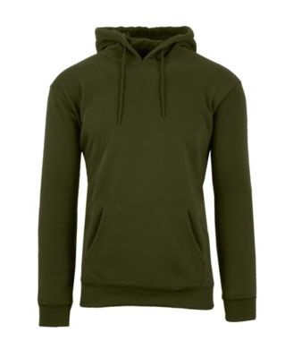 Men's Oversized Slim-Fit Fleece-Lined Pullover Hoodie