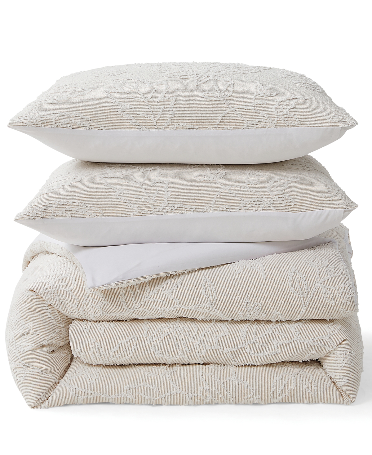 Chf Folky Floral 3-pc Comforter Set, Full/queen In Amber