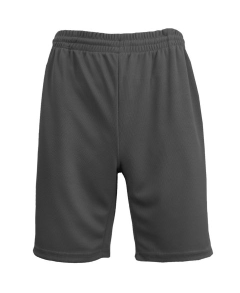 Мужские шорты Galaxy By Harvic Oversized Moisture Wicking Performance Basic Mesh, цвет: Угольный