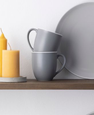 ColorTrio Coupe 16 Piece Dinnerware Set, Service for 4