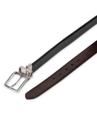 Men's Reversible Leather Dress Belt