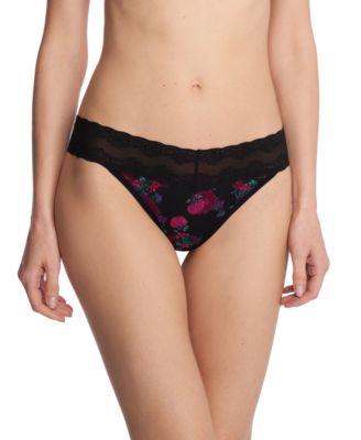 Natori - Bliss Perfection Lace-Waist Thong 750092