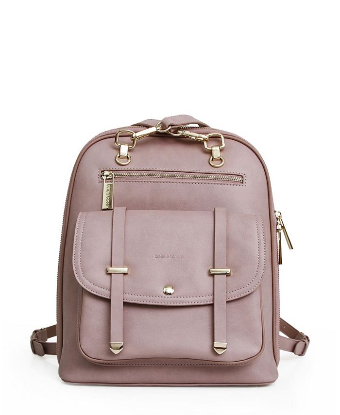 Macys leather hotsell backpack purse