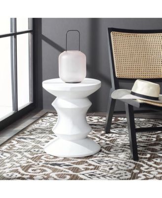 Katara Concrete Accent Stool