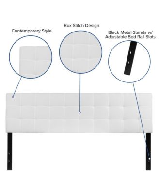 Quilted Tufted King Upholstered Headboard