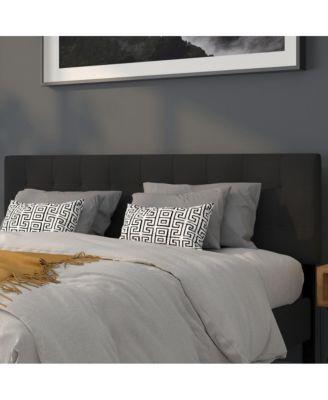 Quilted Tufted King Upholstered Headboard