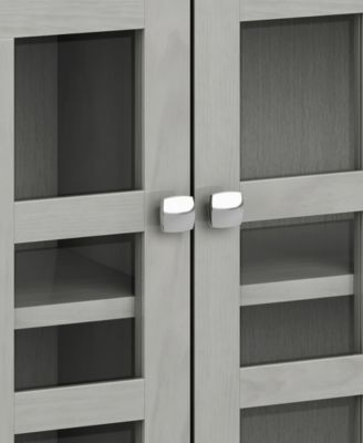 Acadian 36" Solid Wood Entryway Storage Cabinet