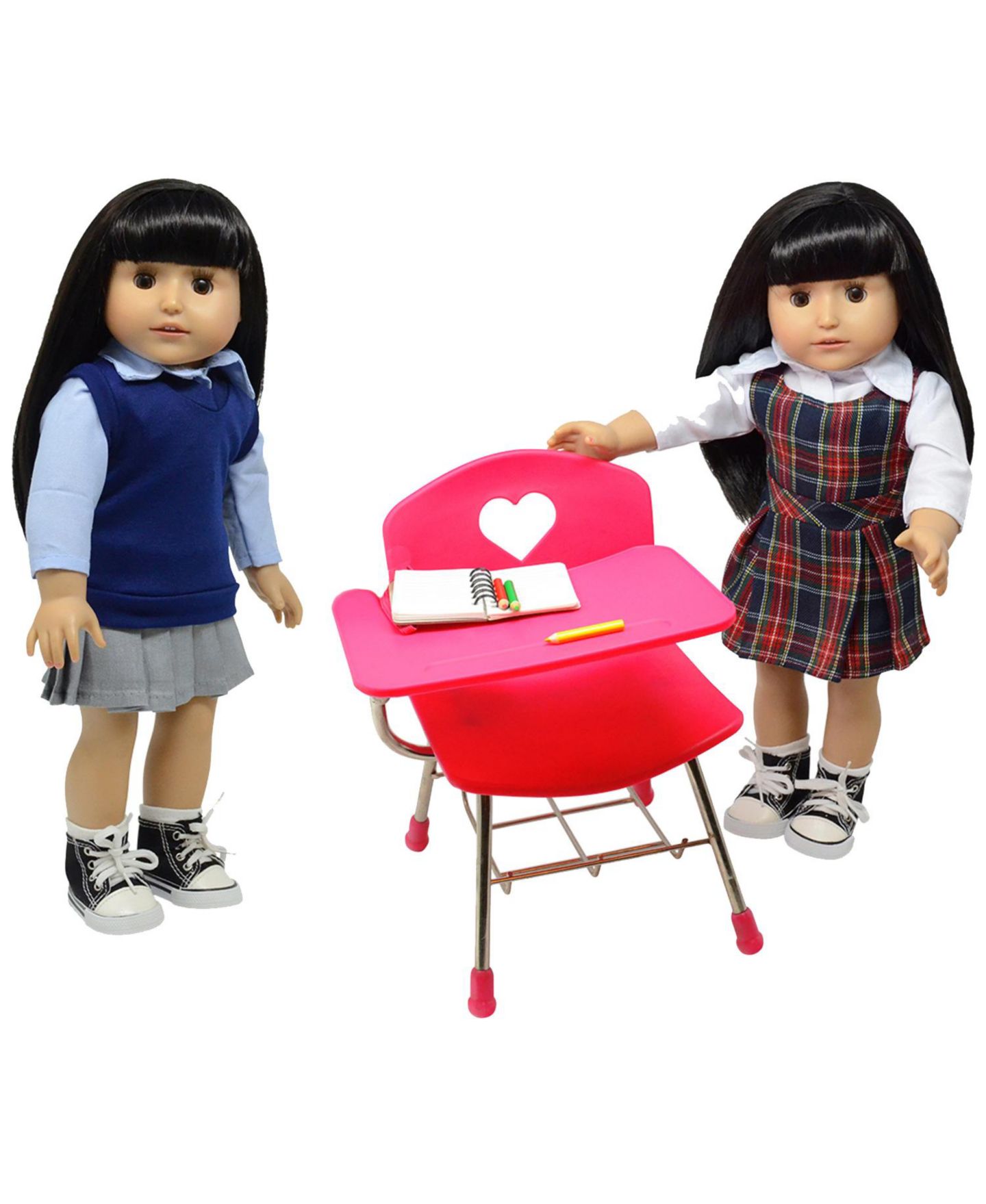 Детские куклы The New York Doll Collection 18 Inch School Desk — фото 2