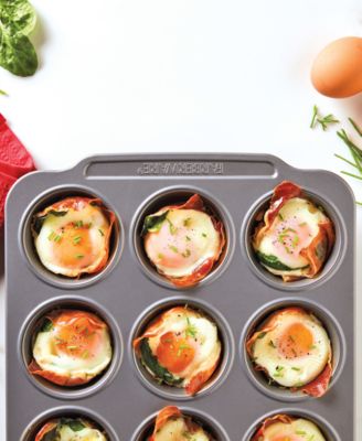 Farberware 12" Cup Nonstick Muffin Pan - Macy's