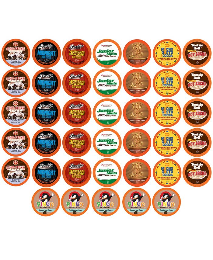 Best of the Best Hot Chocolate Pods KCups Variety Pack for Keurig K