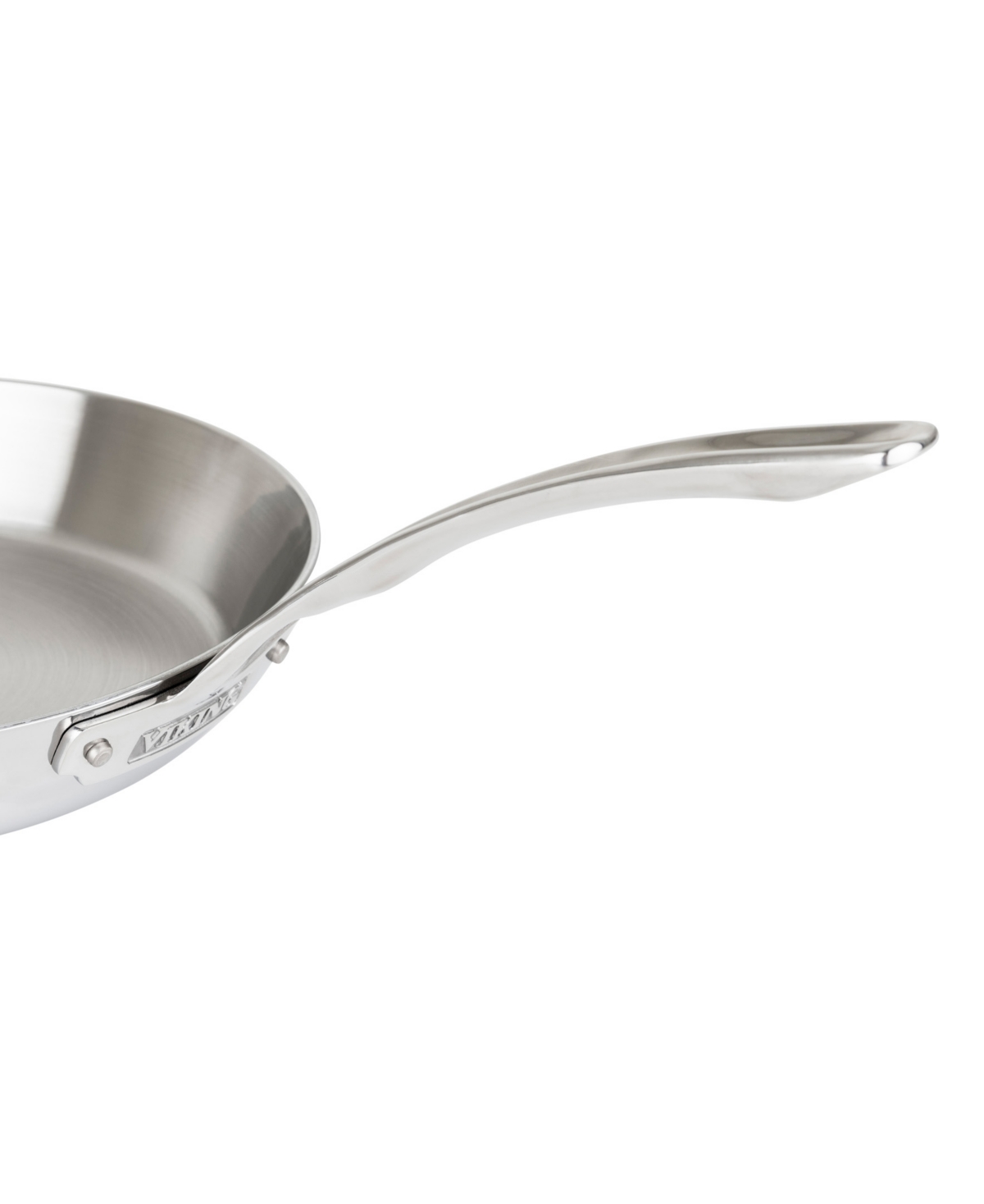 Shop Viking Contemporary 3-ply Stainless Steel 12" Fry Pan