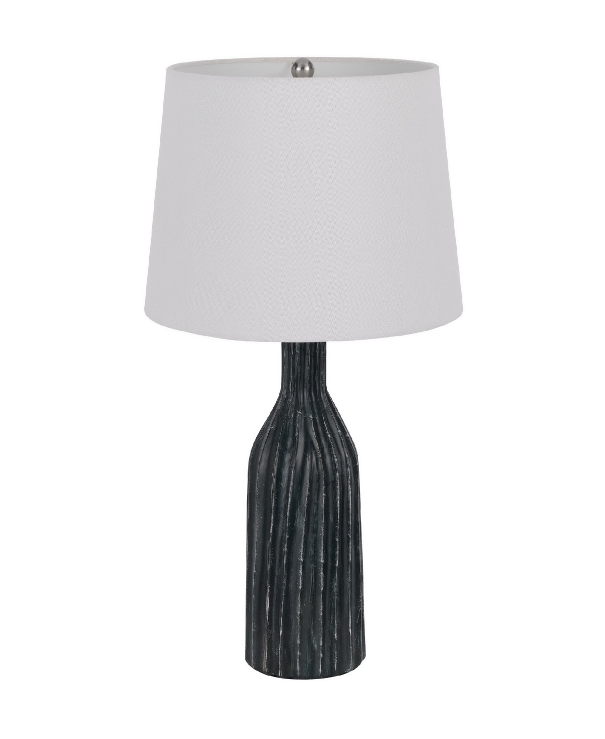 Shop Cal Lighting 24.5" Height Ceramic Table Lamp Set In Marble