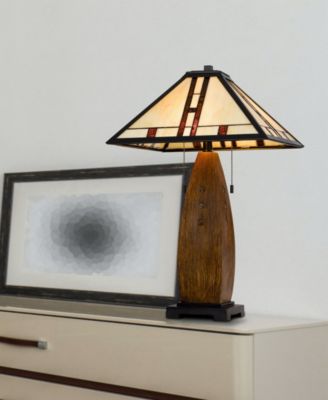 26" Height Metal and Resin Table Lamp