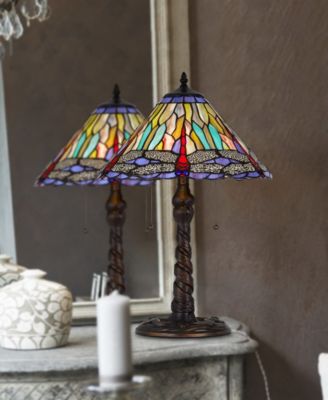 23" Height Metal and Resin Table Lamp