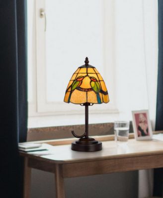 13" Height Metal and Resin Accent Lamp