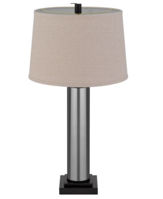 Garner 29" Height Glass and Metal Table Lamp Set