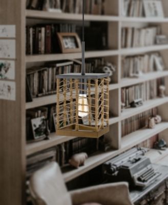 Winfall 1 Light 18" Height Metal Pendant