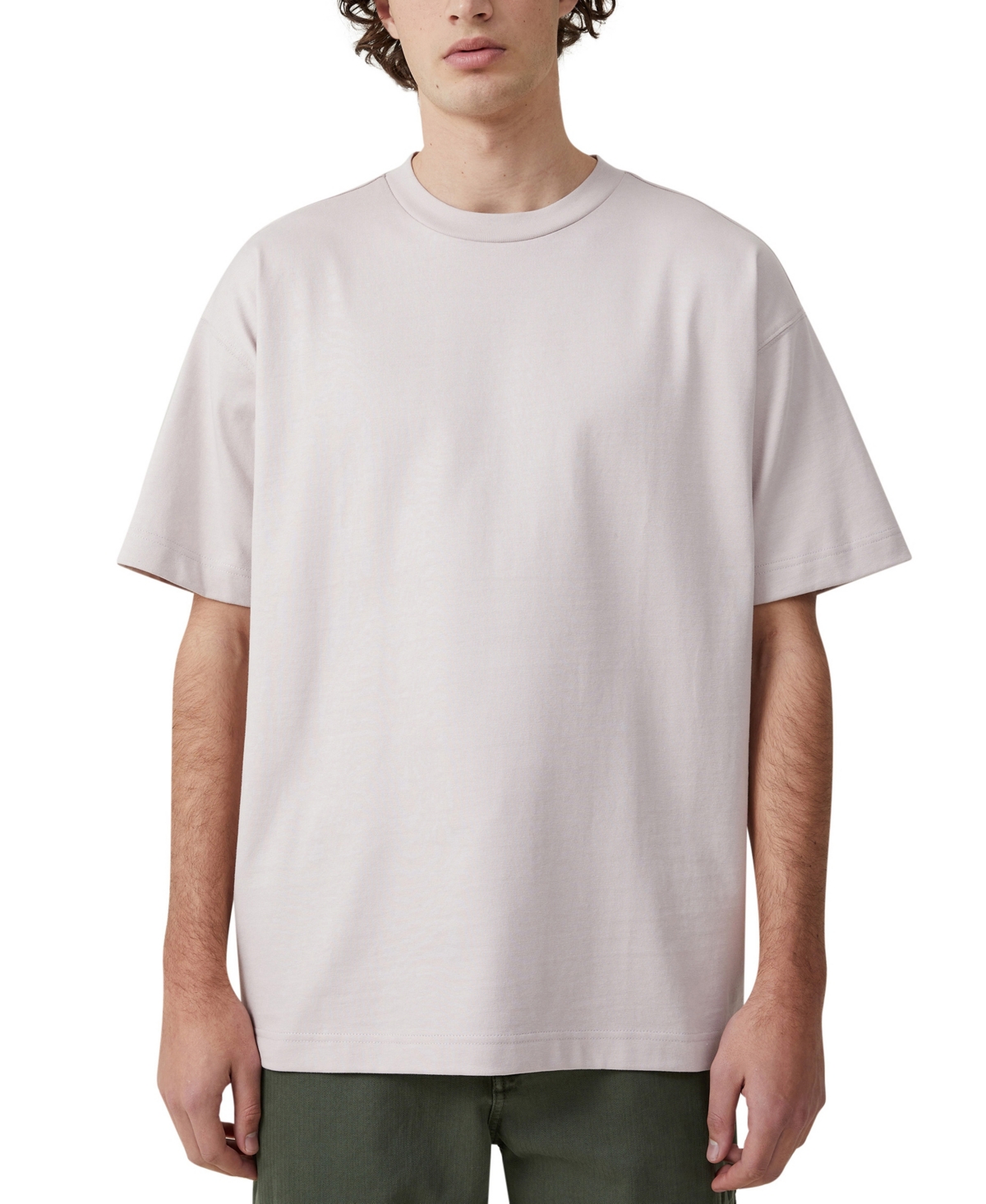 Cotton On Men's Box Fit Plain Short Sleeve T-shirt In Iced Lilac
