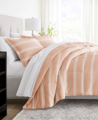 Ultra Soft Stripe Reversible 2- Pc. Comforter Set, Twin