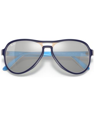 Ray-Ban Unisex Vagabond Mirror Evolve Sunglasses, Mirror Photochromic RB4355