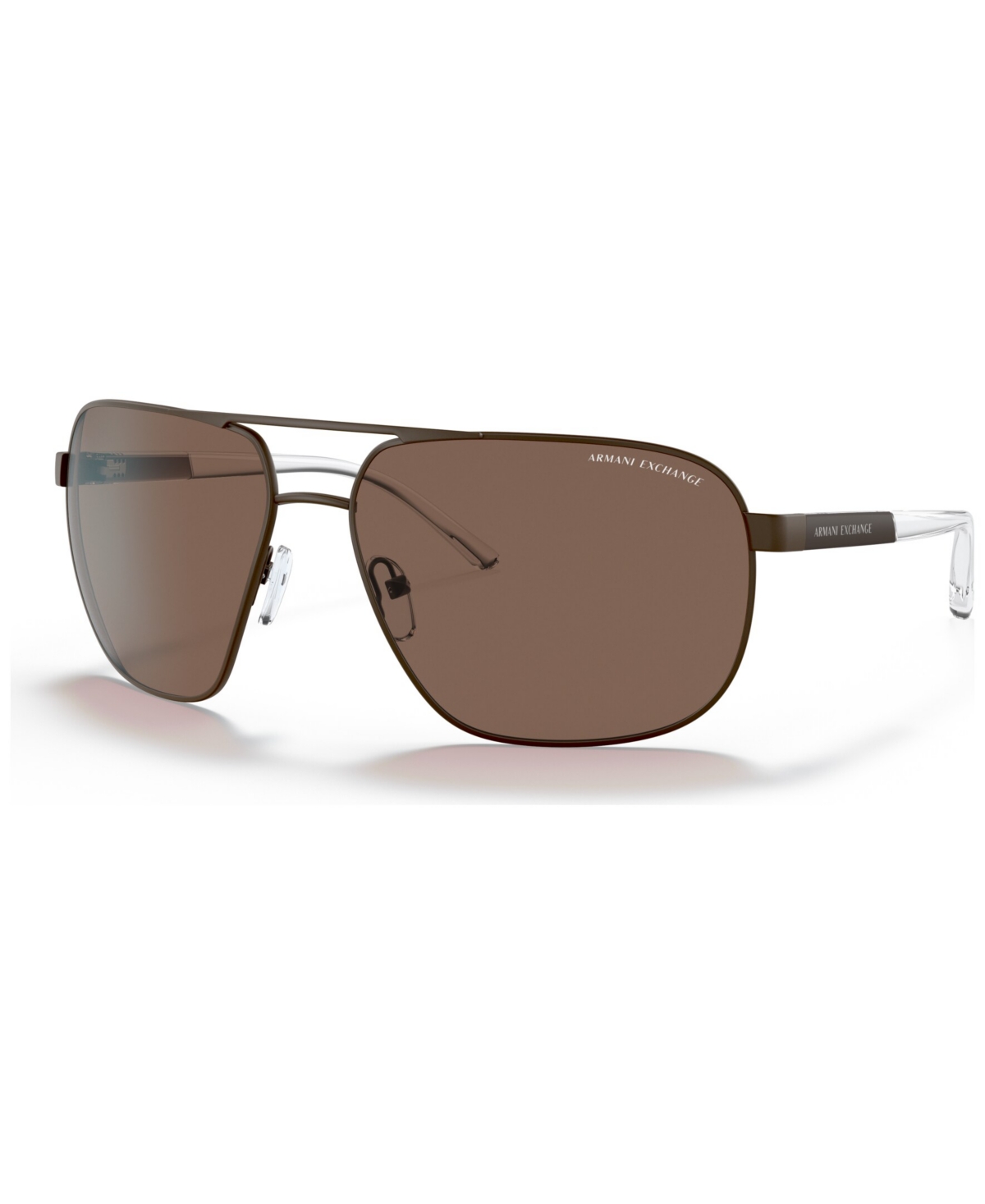 Ax Armani Exchange Men's Sunglasses, Ax2040s In Brown