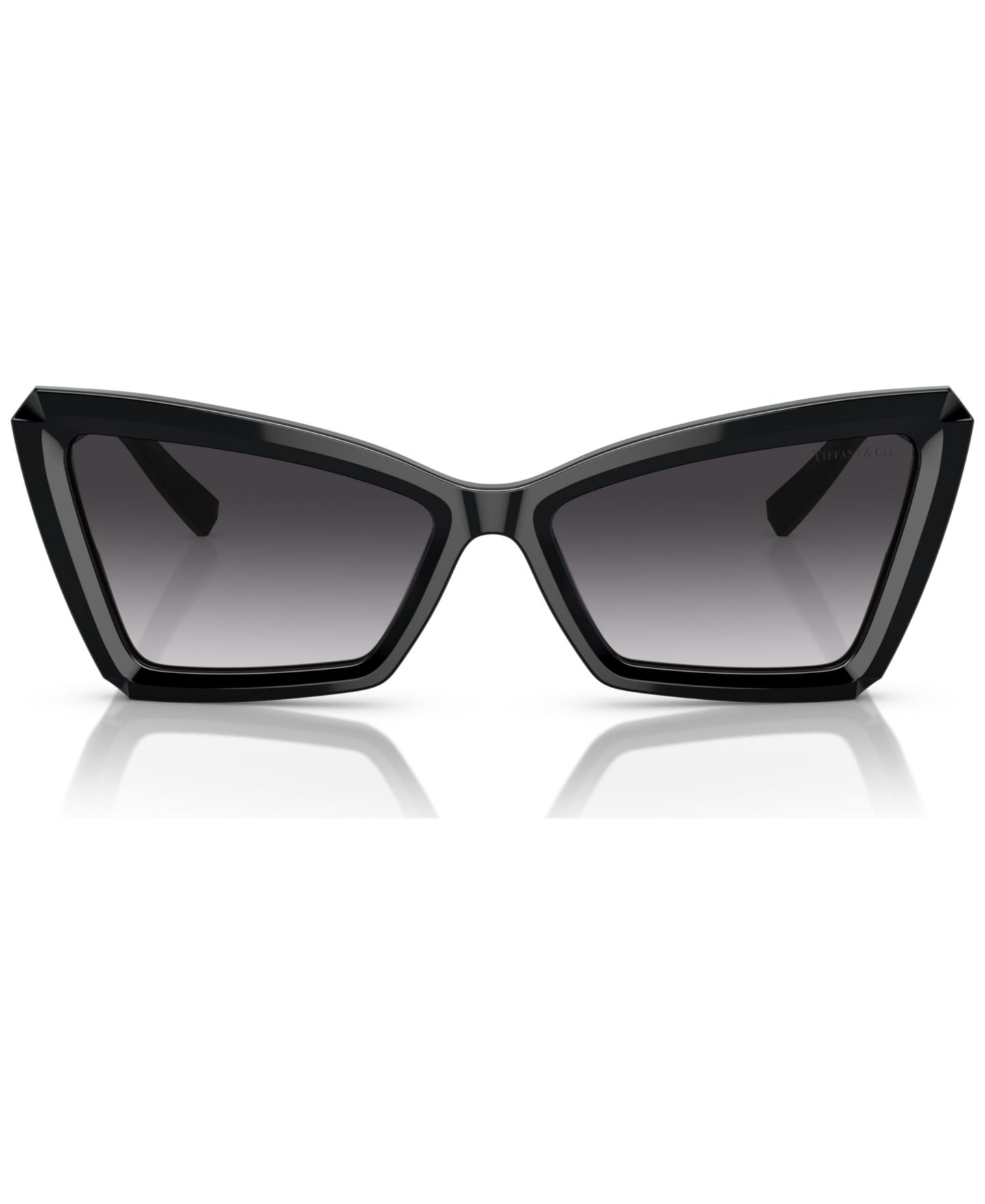 Женские солнцезащитные очки Tiffany & Co. Sunglasses, Gradient TF4203, цвет: Чёрный — фото 2