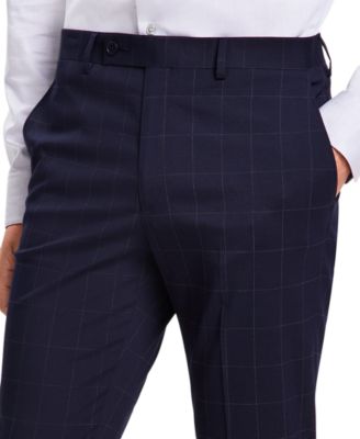 Men's Modern-Fit Stretch Suit Separate Pants