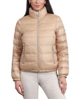 MICHAEL Michael Kors Women s Reversible Shine Down Puffer Coat Created for Macy s Macy s