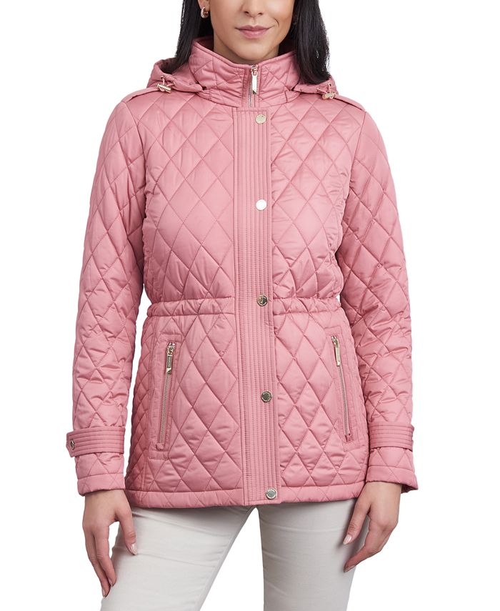 Michael kors funnel neck hooded anorak cheap