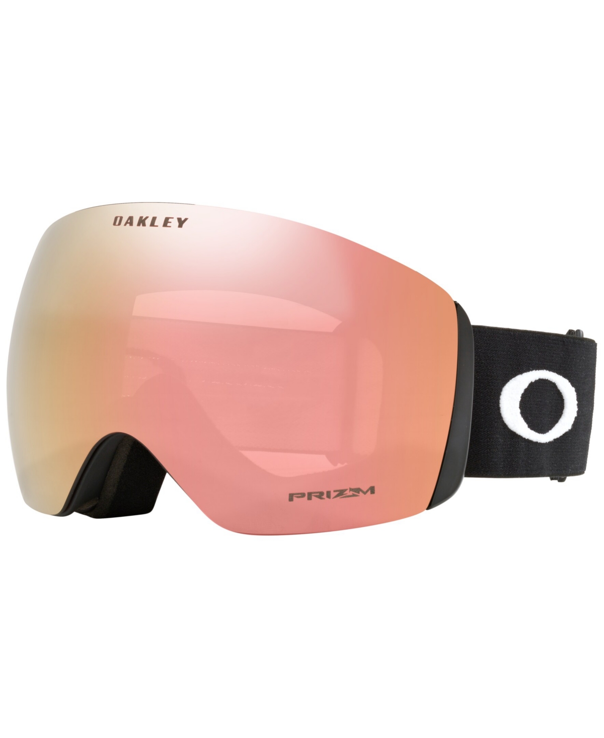Oakley Unisex Flight Deck L Snow Goggles, Mirror Oo7050 In Matte Black