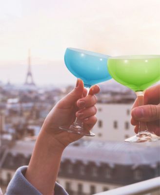 5.8-Ounce Mini Coupe Cocktail Glasses, Glass Cups Set of 4